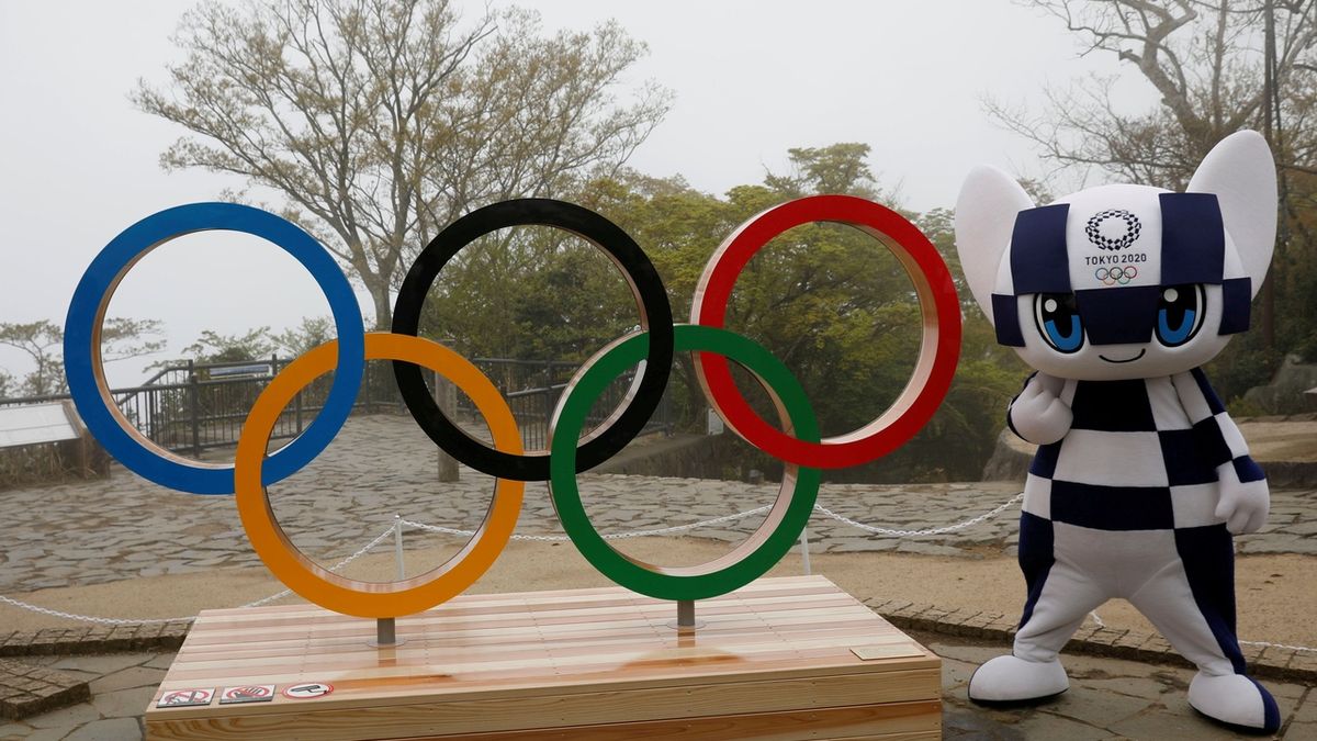 Slavnostní zakončení olympiády v Tokiu